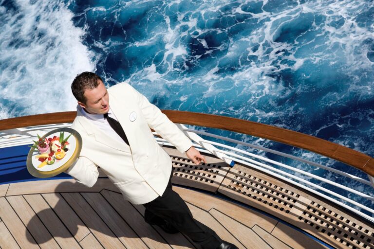 Cruise Ship Staff In Bahamas